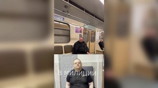 Minske sulaikytas vyras už priekabus metro