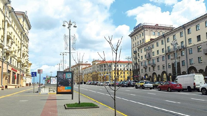 Kodėl Minske džiūsta medžiai – paaiškino „Minsko žalinimo statyba“