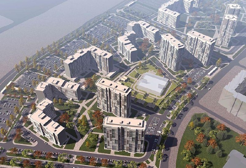 In the new Zelyony Bor district, almost 1 million sqm of housing to be built by 2030