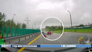 Minsk Ring Road Covered in Blueberries After Crash
