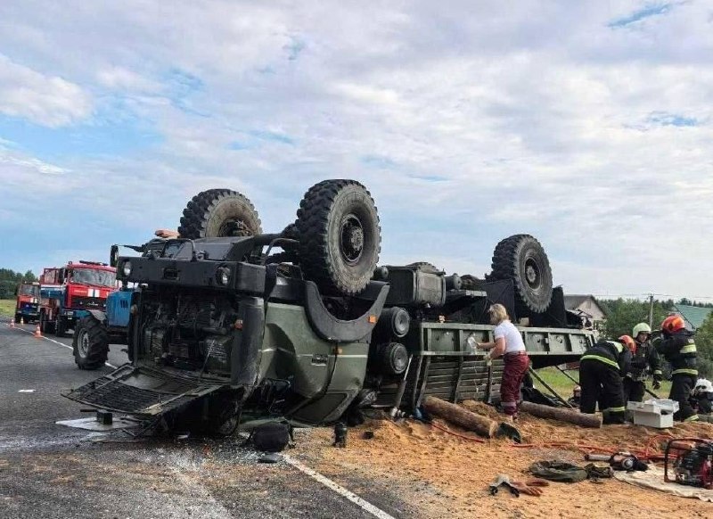 Two killed, 14 injured in truck crash in Mogilev Region