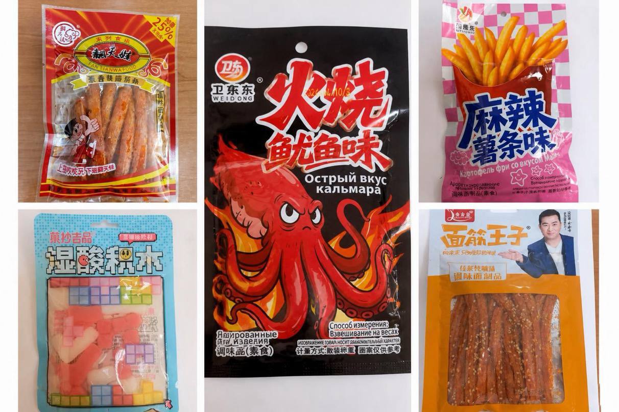 Belarus bans batch of Chinese snacks and jelly over unsafe additives