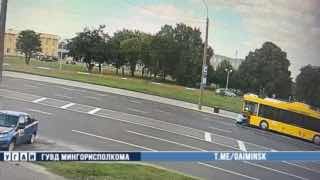 In Minsk, a bus fatally ran over its driver on Trostenetskaya Street