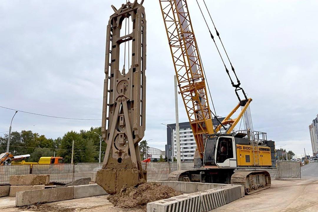 New Minsk metro stations 'Kamaroŭskaya' and 'Pieraspah' to be built using 'wall in ground' tech