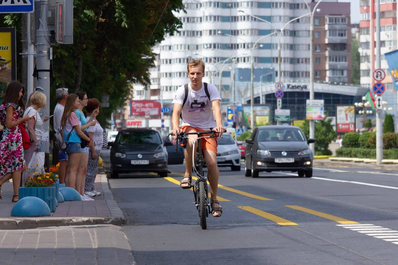 Jalur Sepeda 12 Km Dibuka di Minsk