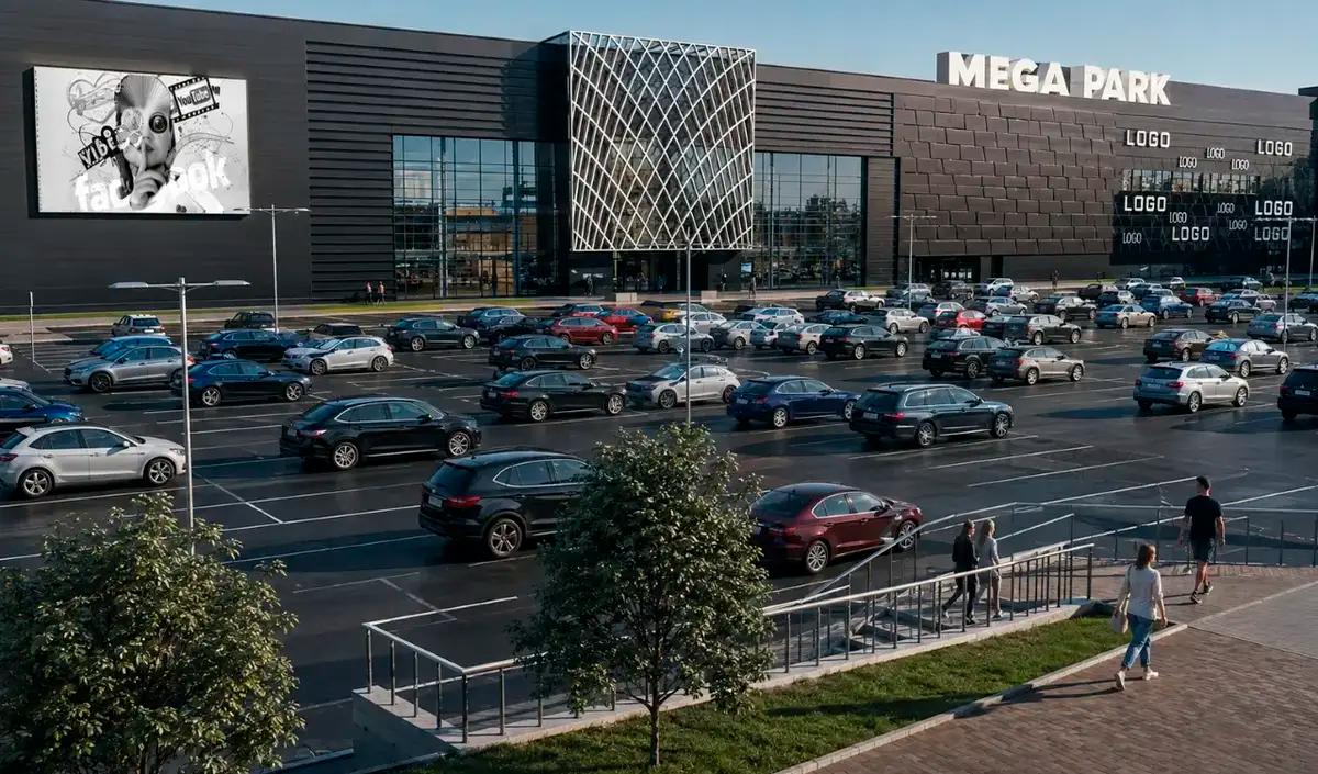 Mega Park shopping center in Kamennaya Gorka to open by year-end