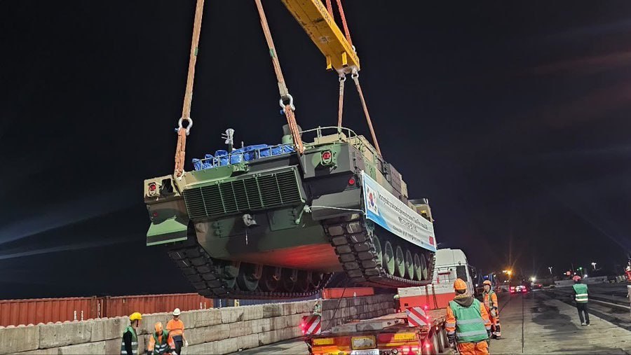 Polonia recibe tanques surcoreanos K2 en la frontera con Kaliningrado
