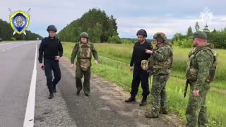 Belarusian investigators arrive at the site of Ukrainian attack on bus with Belarusian children near Bryansk