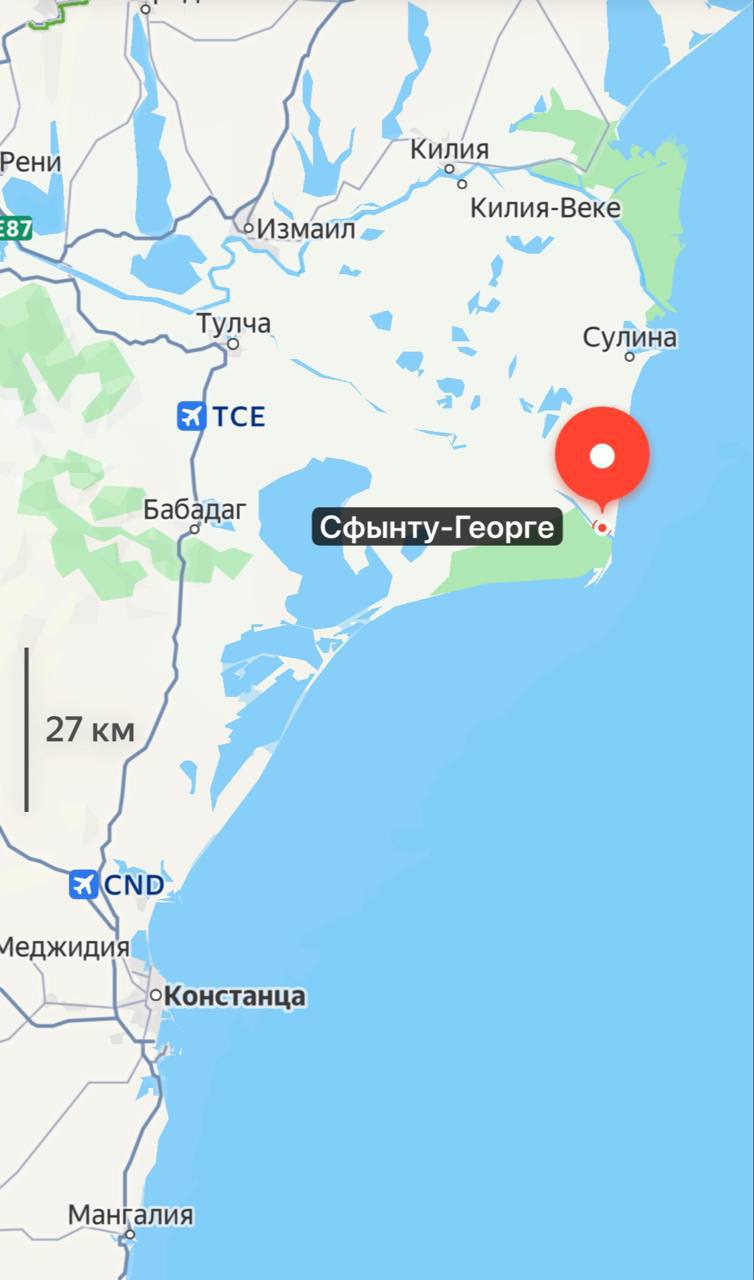 Kapal kargo bendera Dominika karam setelah serangan angkatan bersenjata Ukraina dekat pantai Rumania