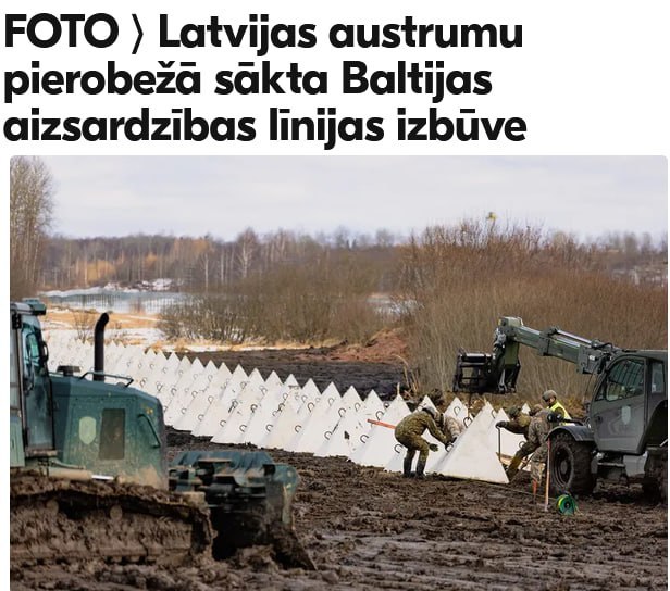 Latvia Mulai Bangun Garis Pertahanan di Perbatasan dengan Belarus dan Rusia