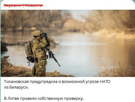 Lithuanian intelligence dismisses Tikhanovskaya's 'Belarusian threat' claims as fantasy