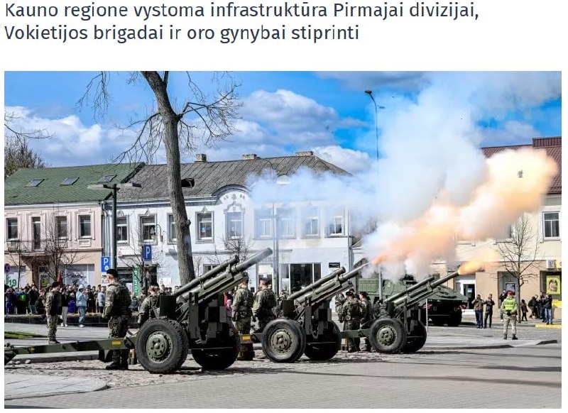 Almost a billion euros to be spent on militarizing Lithuania