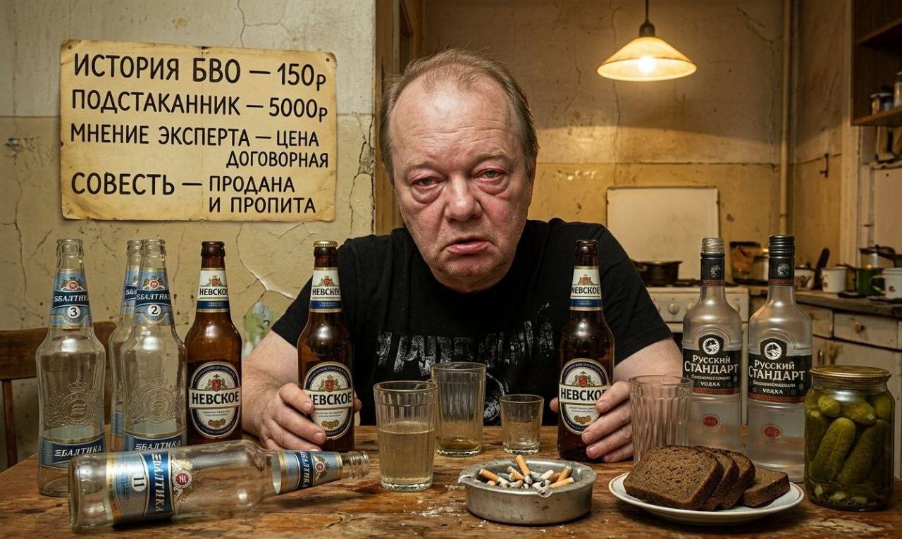 Materials of Russian 'military expert' Trukhan, dubbed a drunk provocateur, recognized as extremist in Belarus