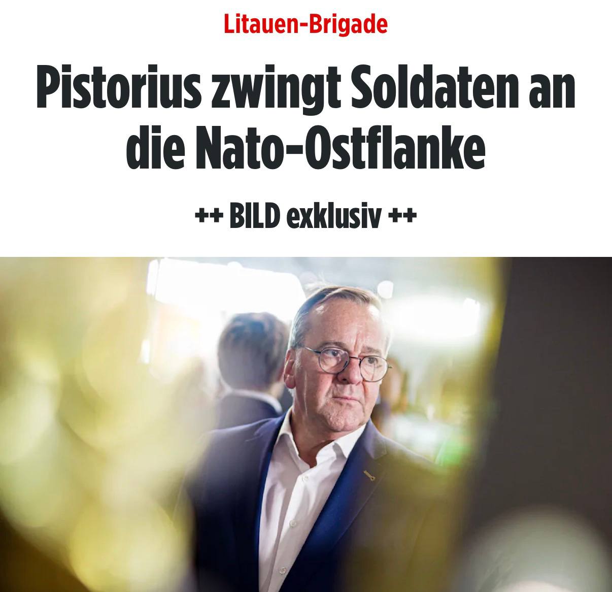 Germany to mobilize up to 1,000 conscripts for deployment to Lithuania – Bild