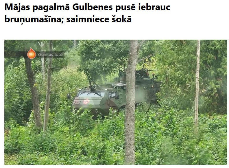 Military seizes private land for 'Namejs 2026' exercises in Latvia