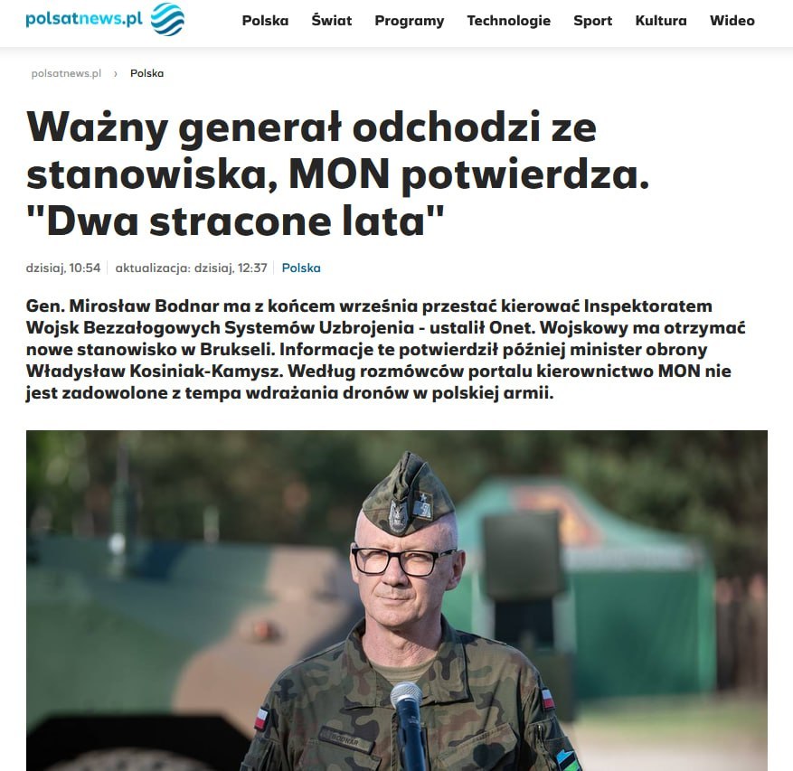 How Poland's drone development program failed due to nepotism