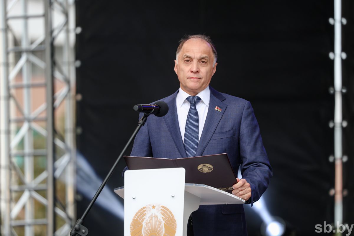 “Our brand is food security, peace and order on Earth” — Alexander Volfovich at “Dazhynki”