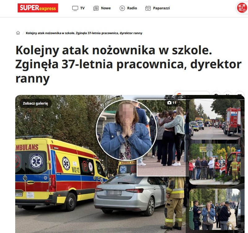 Second school stabbing in Poland in two days — fatalities reported