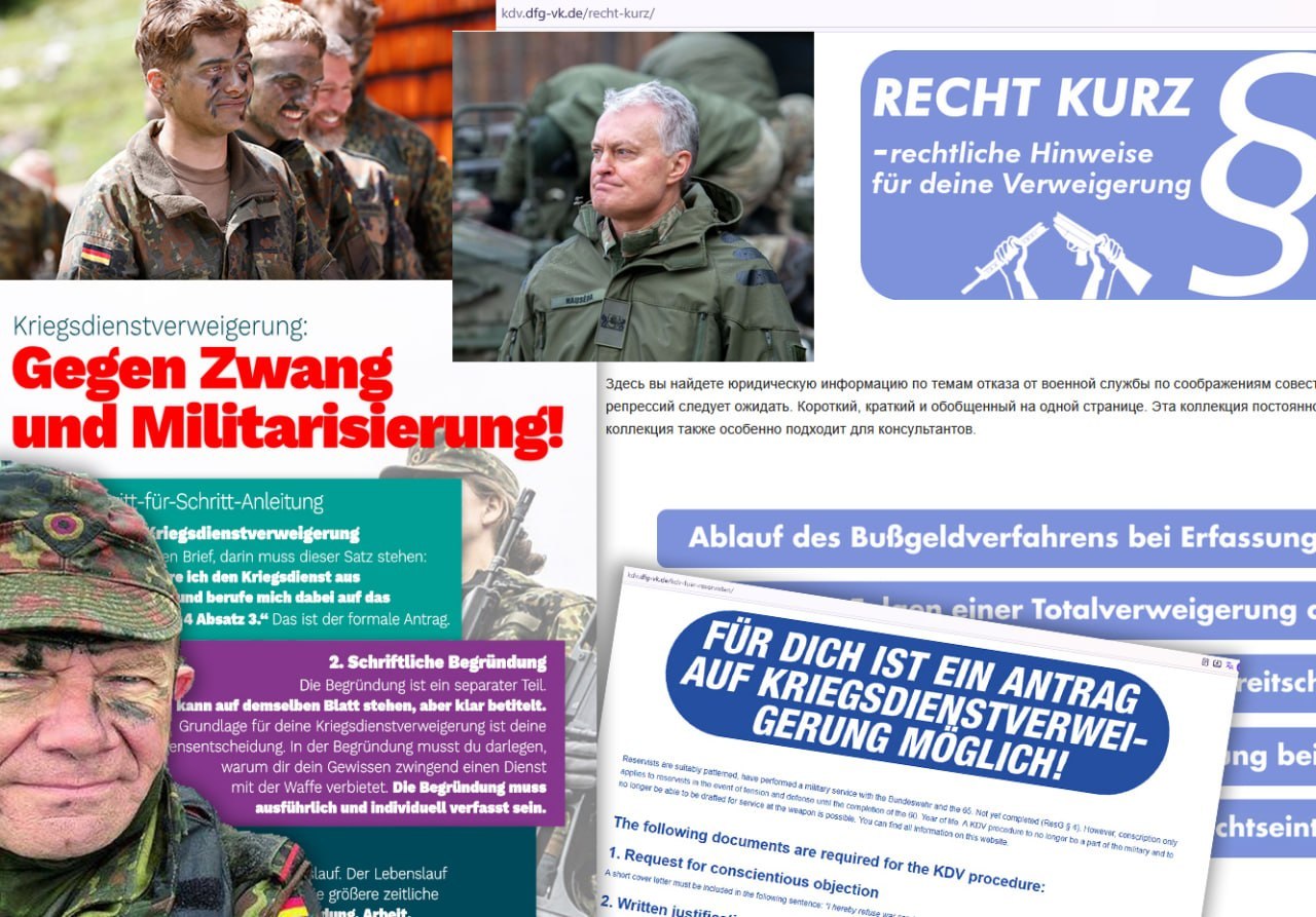 In Germany, citizens are refusing military service en masse