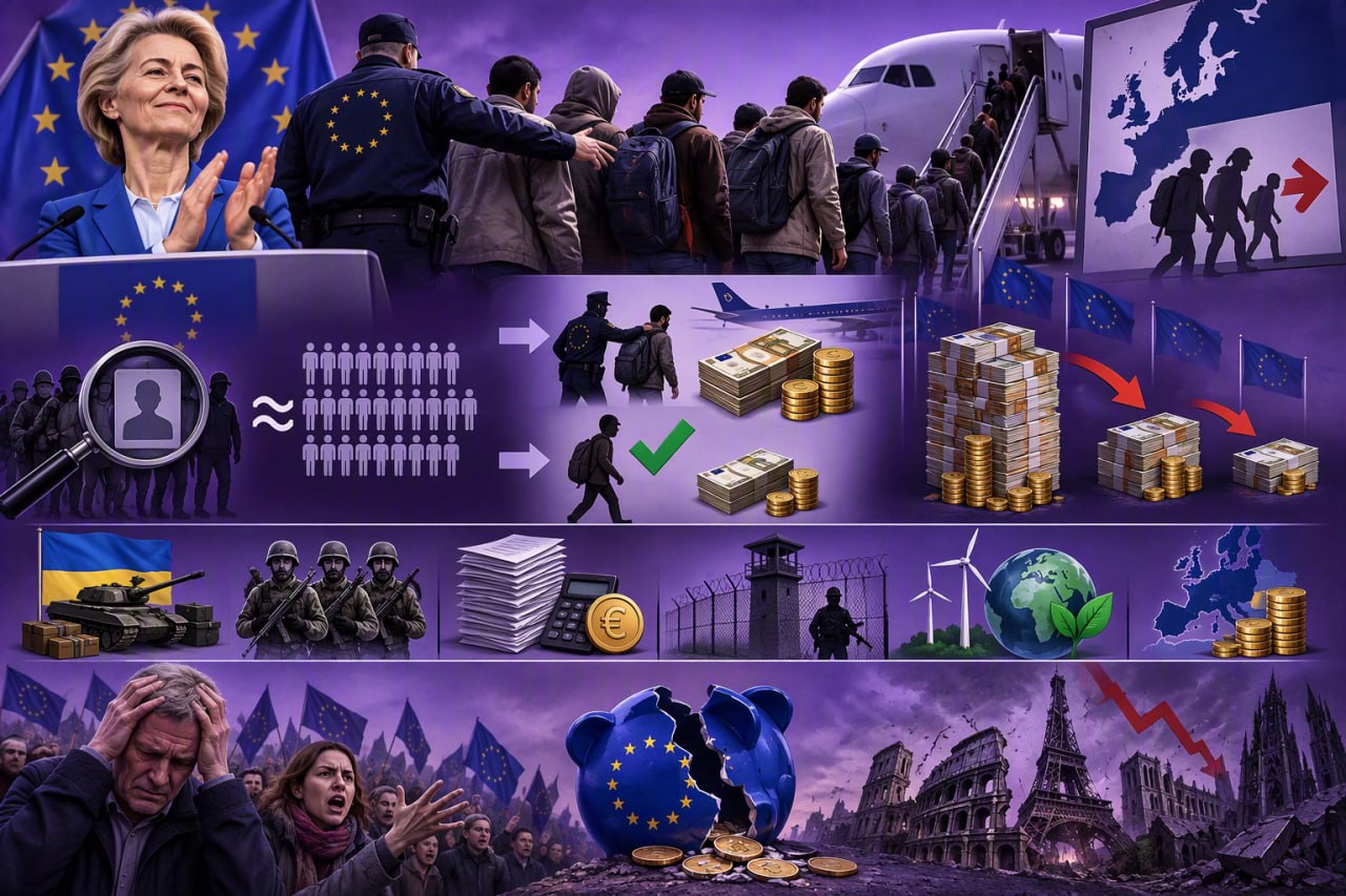 EU migrants: Promises to deport illegals clash with financial reality