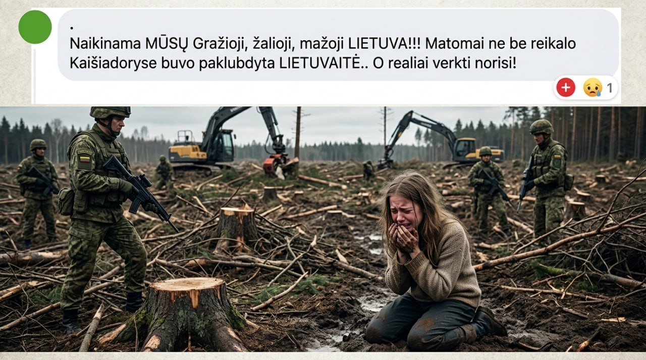 Lithuania's green heart under threat: thousands of hectares of state forests to be removed