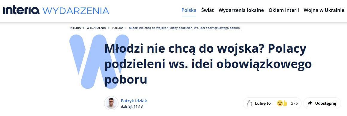 Польская молодежь против призыва