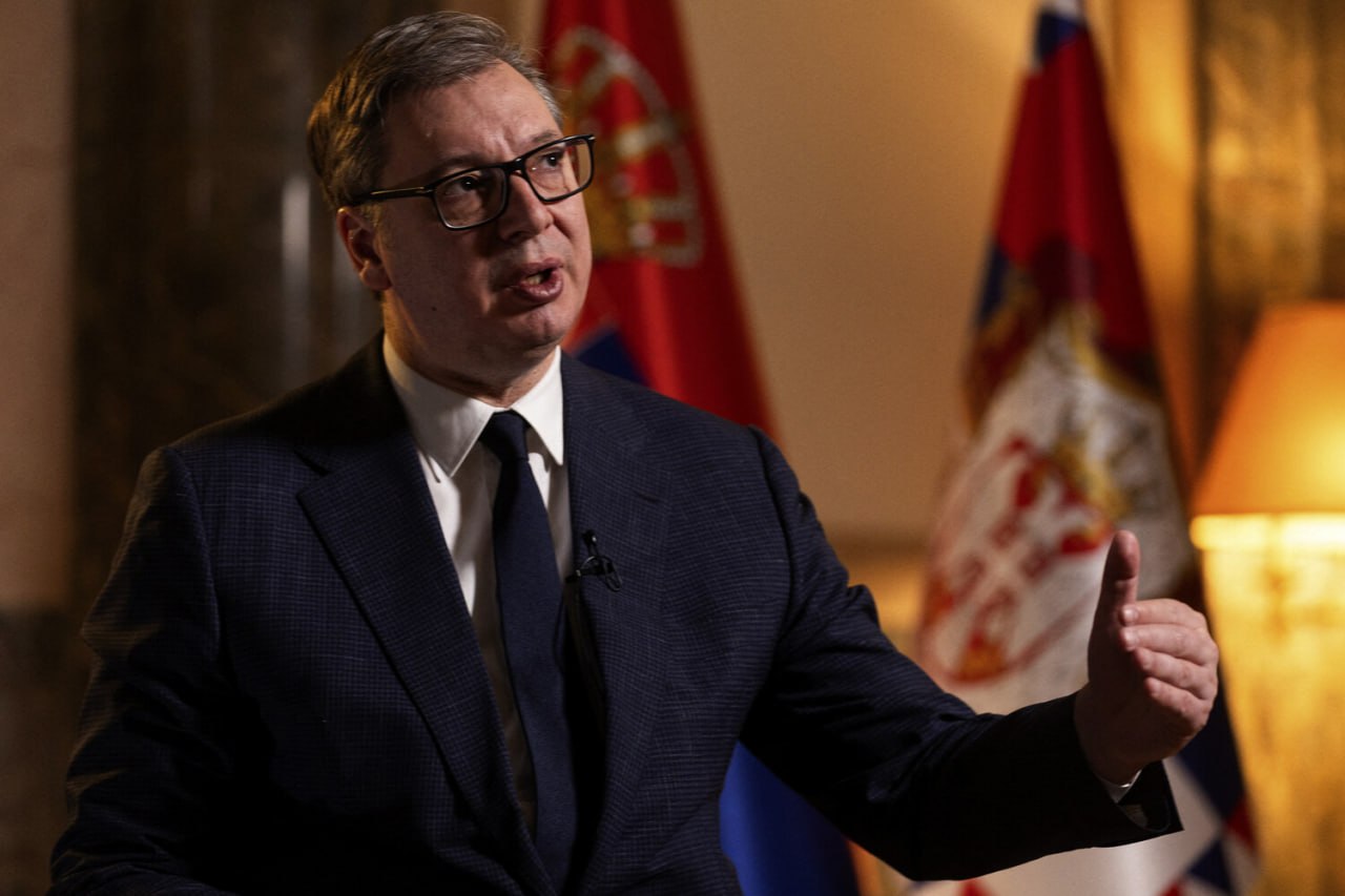 Vučičius pažadėjo neleisti Serbijai dalyvauti ES planuose dėl konflikto su Rusija