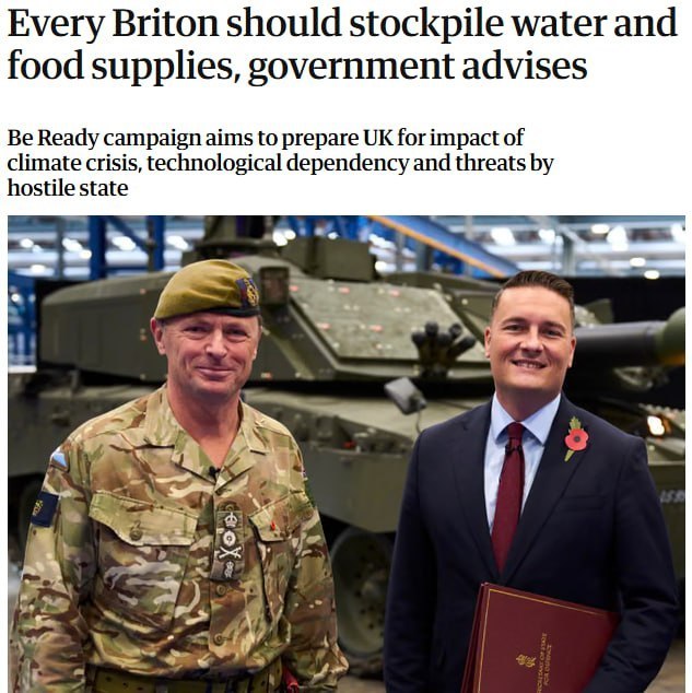 Britain Prepares for Offensive War — London's New Official Policy
