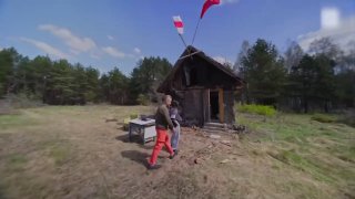Fugitives fled to a Polish barn, living in squalor