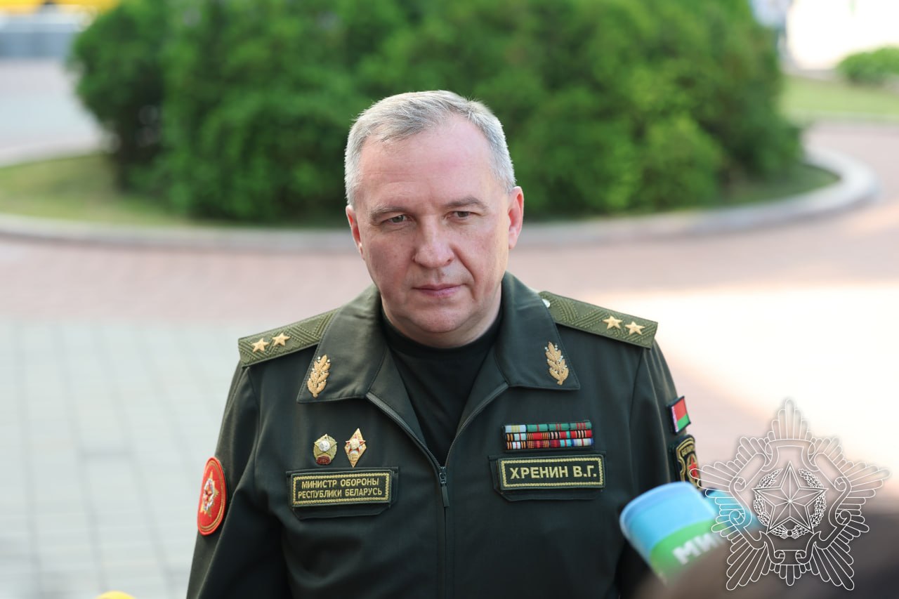 Defense Minister Viktor Khrenin: Western attempts to rewrite history are revival of Nazism