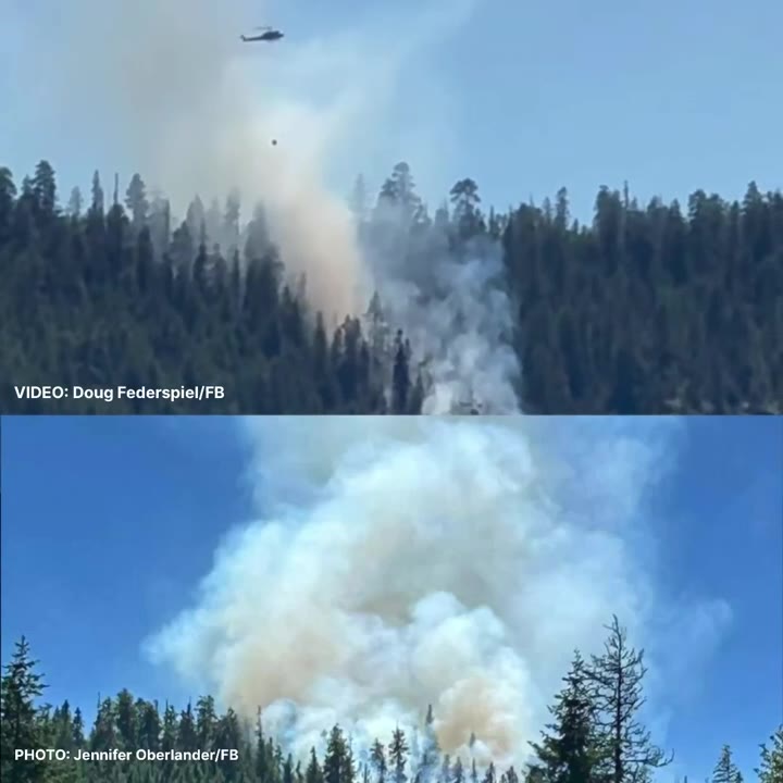 Military aircraft crashes in Washington, pilot ejects and hospitalized