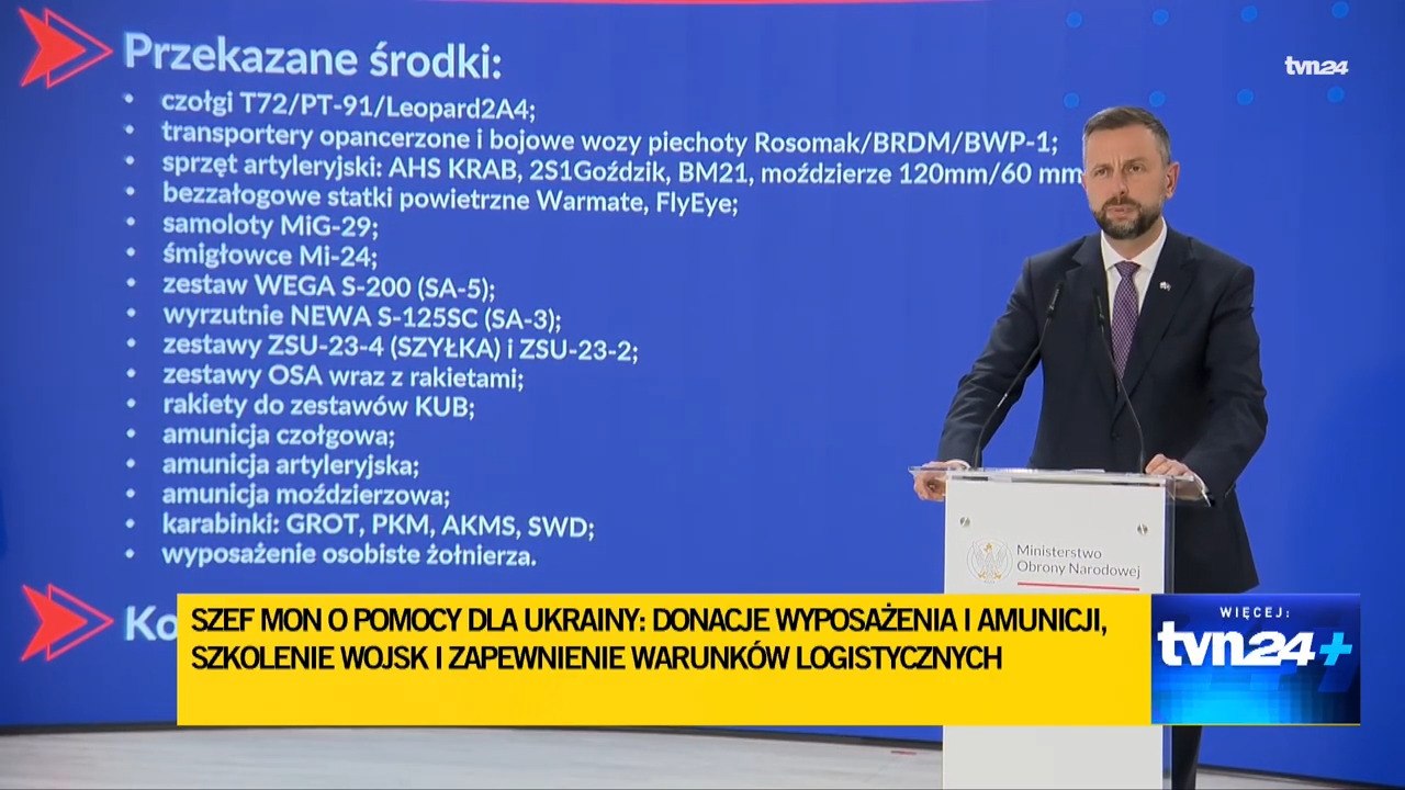 Poland has transferred weapons worth $4.5 billion to Kyiv since February 2022