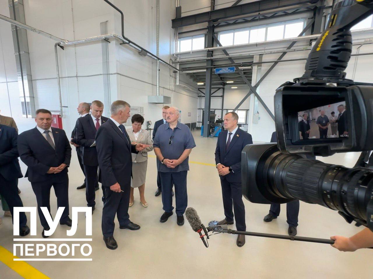 Lukashenko en Shklov: agroservicios y migrantes laborales