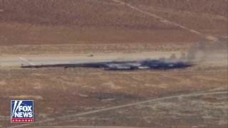 US strategic bomber B-52H crashes after takeoff from Edwards Air Force Base