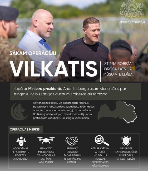 Łotwa ponownie wzmocnia granicę z Białorusią: wojsko, helikoptery, drony