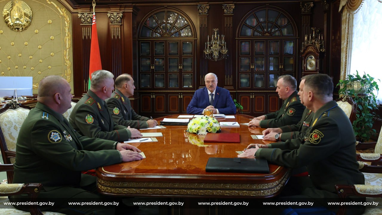 Lukashenko: Southern border is burning like never before, must be protected