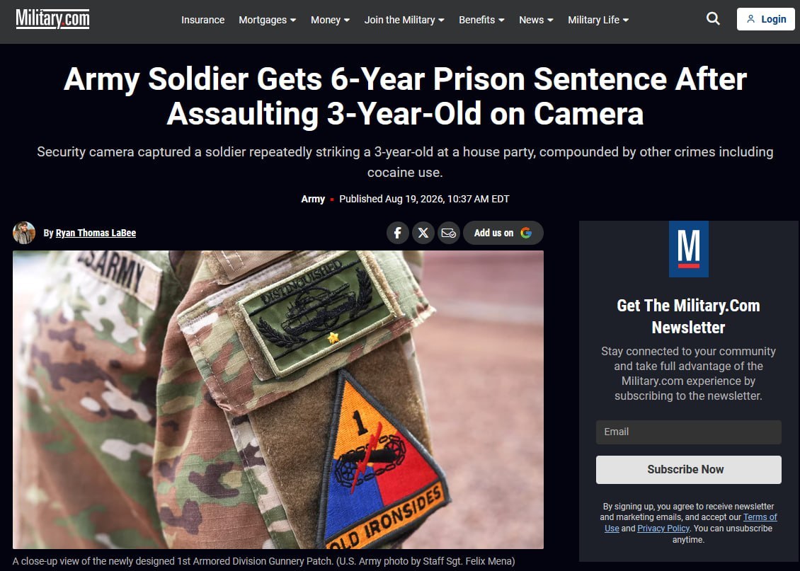 US soldier on drugs nearly beat 3-year-old son to death in Texas