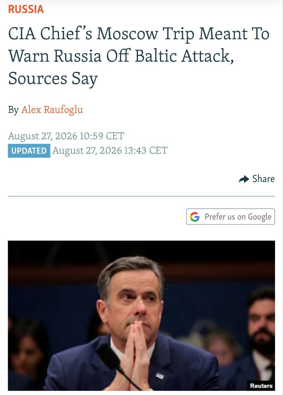 US officials confirm RFE/RL: Washington to brief allies on CIA chief John Ratcliffe's trip to Moscow
