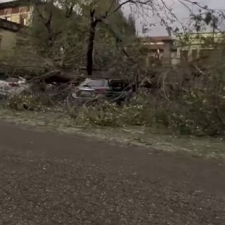 Torm ja jäide lõid Itaalia Cremonasse