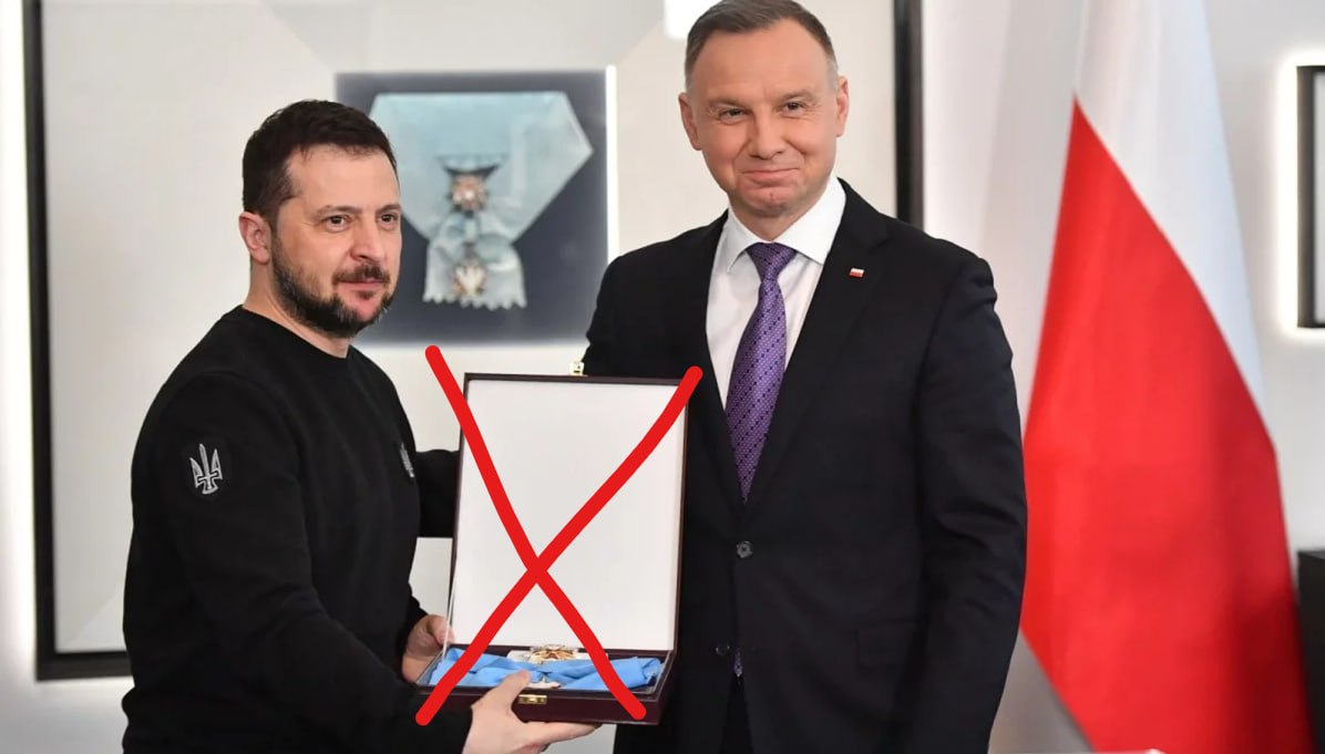 Navrotskiy stripped Zelenskyy of the Order of the White Eagle