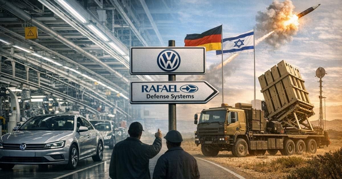 Volkswagen ieeļ ārvalstu aizsardzības tirgū caur darījumu Vācijā