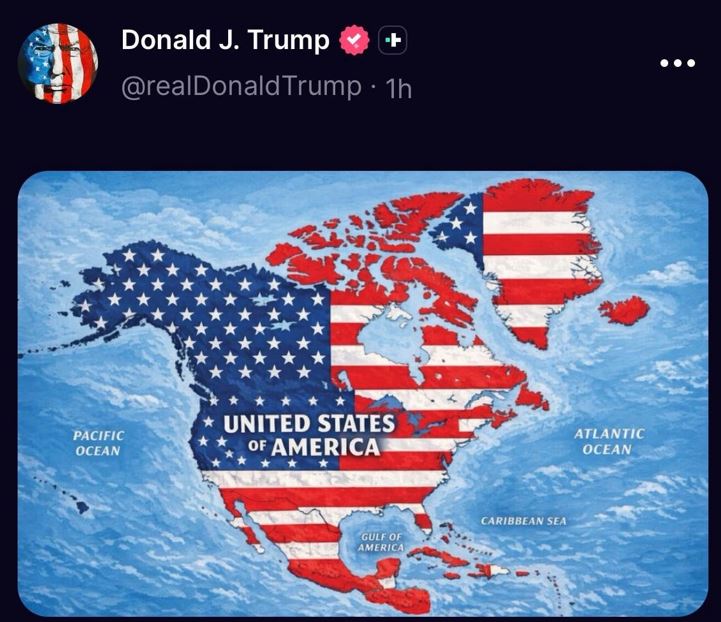 Iceland's Foreign Ministry summoned the US ambassador over Trump's map with Icelandic territory colored as US