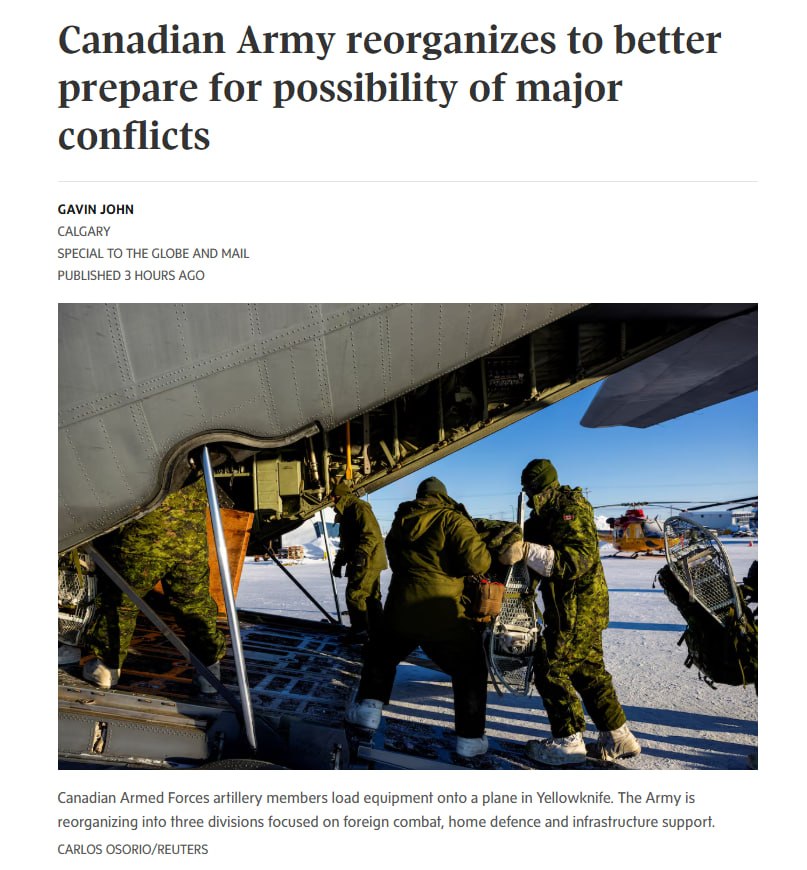 Canada launches biggest military overhaul in three decades