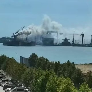 20 killed, 5 missing in fire on cargo ship in China