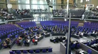 Warning sirens across Germany during emergency alert test alarm Bundestag deputies