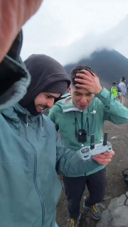 Drone footage captures eruption of Fuego volcano in Guatemala on June 20