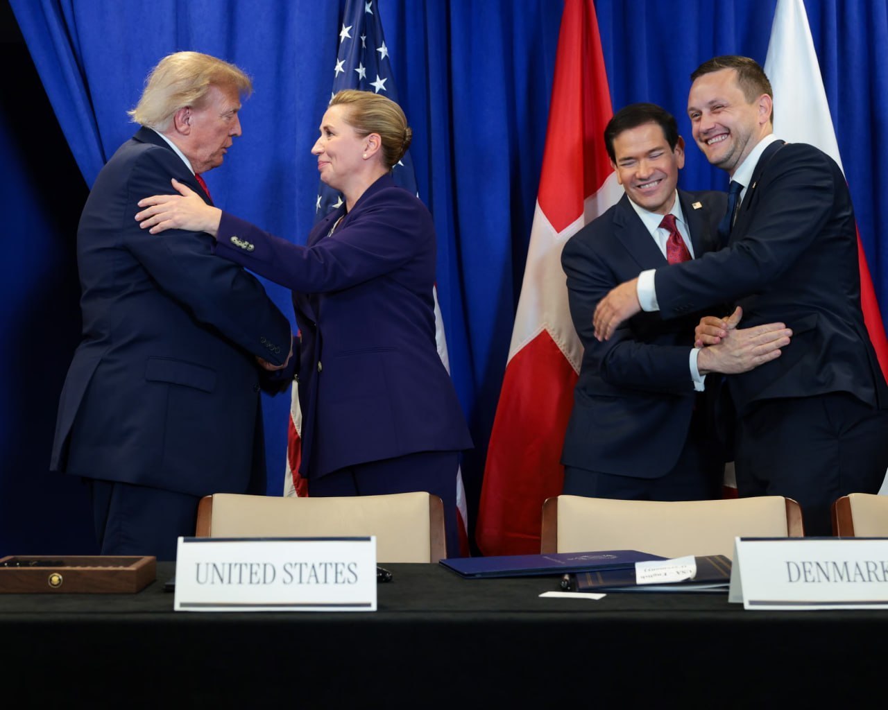 Trump signed security agreement with Denmark and Greenland
