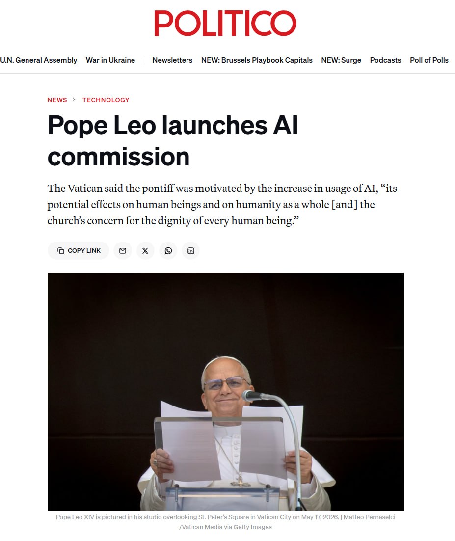Vatican: Warnings About AI Cannot Be Delayed