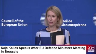 Kallas urges Europe to arm itself faster
