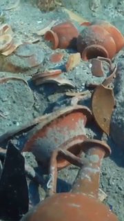 Ancient 2,100-year-old pottery found off Turkey's Mediterranean coast